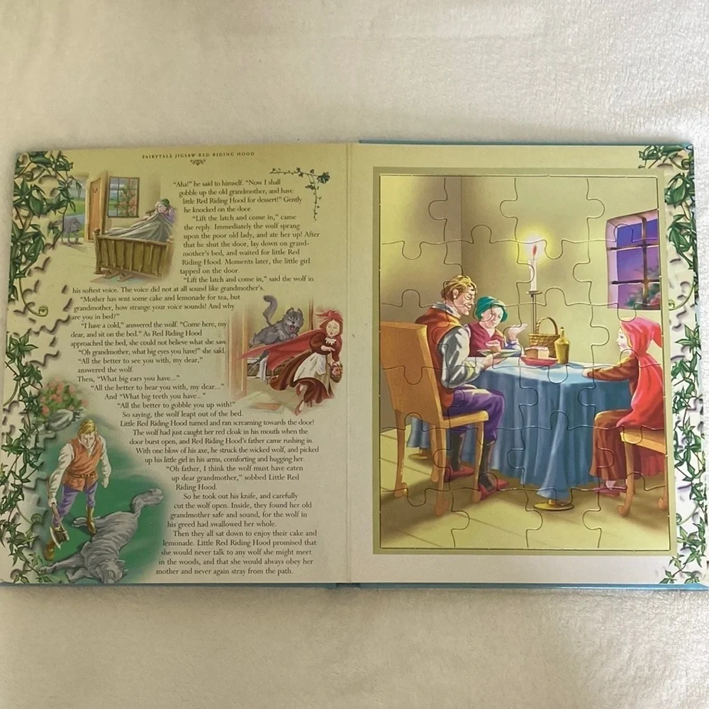 Fairytale Jigsaw Puzzle Book